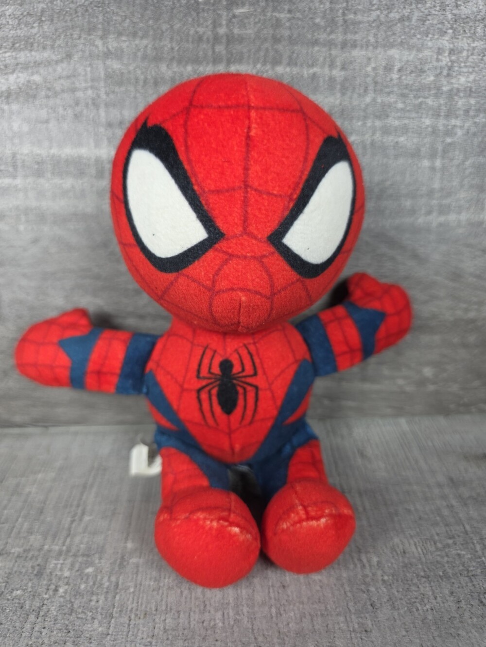 Marvel Spider-Man Plush Doll Red Blue Stuffed Toy 8” Tall b45
